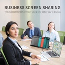 Monitor Portatil ReHisk - 15.6" Full HD IPS - HDMI & USB-C - HDR Ready