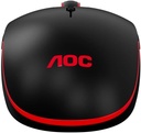 Mouse Gamer AOC RGB GM500, NVIDIA Reflex Analyzer Compatible, Low Input Lag, OMRON (L&R) Switches, 5000 DPI, Customizable