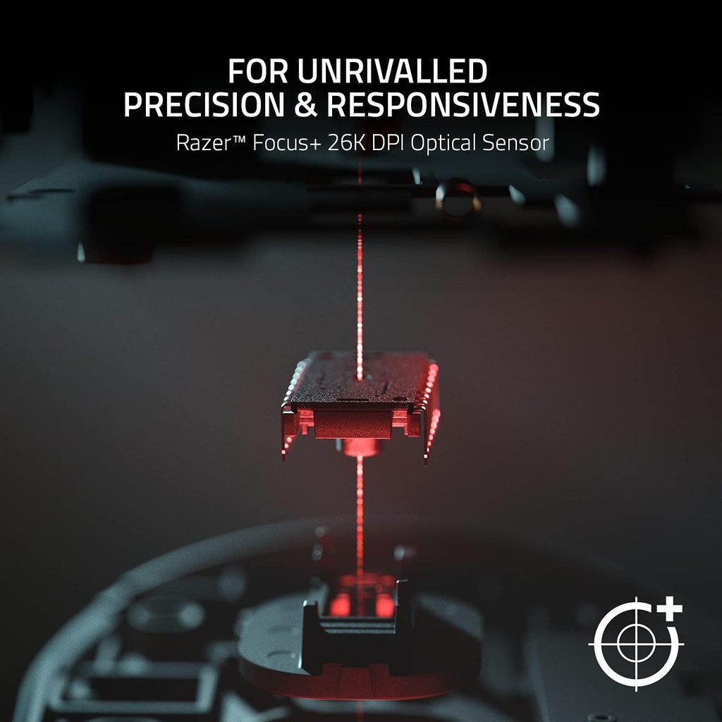 Mouse Gamer Razer Basilisk V3 - Sensor óptico de 26K