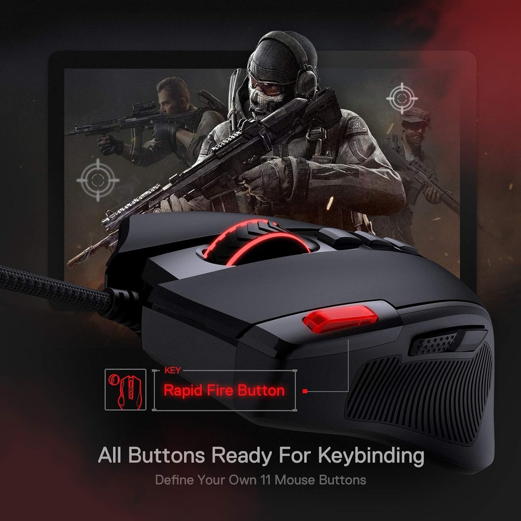 Mouse REDRAGON PREDATOR M612 Black