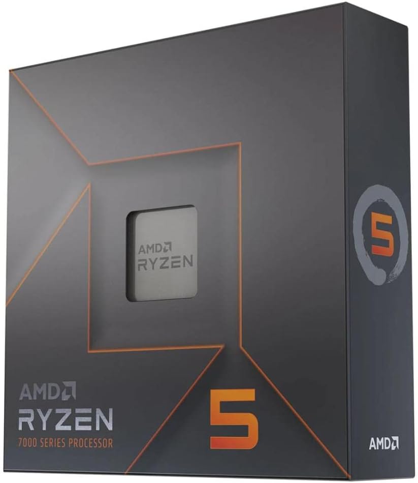Procesador AMD Ryzen 5 - 7600X - Hasta 5.3 GHz - 6 núcleos y 12 hilos Desbloqueados (AM5)