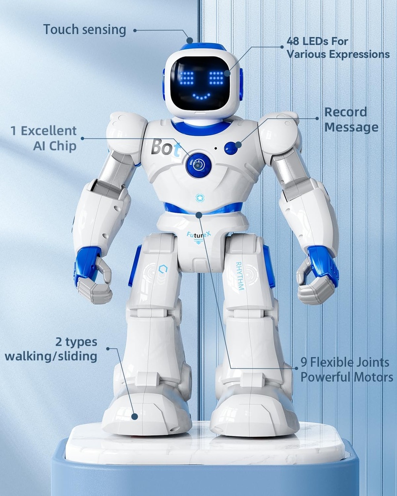 Ruko 1088 Robot azul