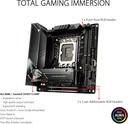 Tarjeta Madre ASUS ROG Strix Z690-I Gaming WiFi 6E LGA 1700 (Intel® 12th&13th Gen) mini-ITX gaming motherboard