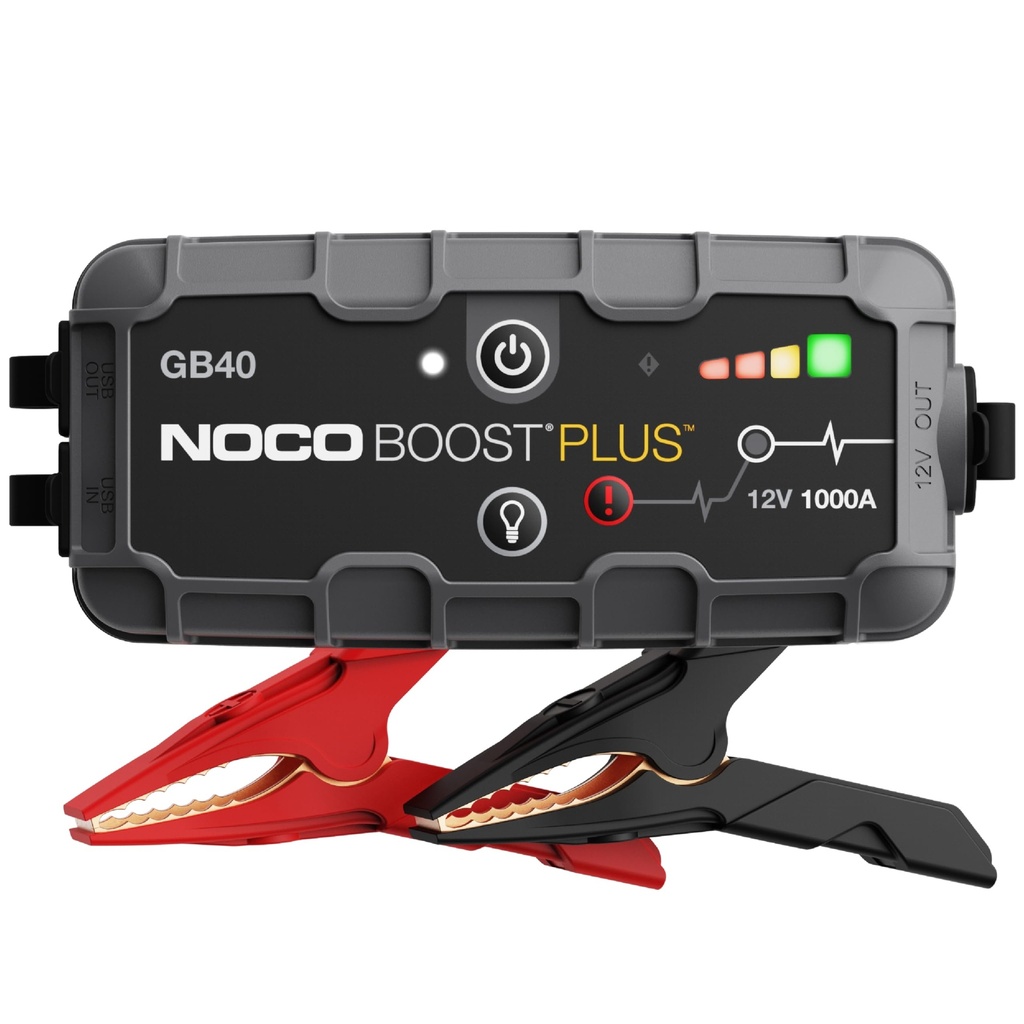 Noco Boost Sport - Arrancador de litio para motores de gasolina (12 V), ultraseguro, 1000 AMPs, Negro