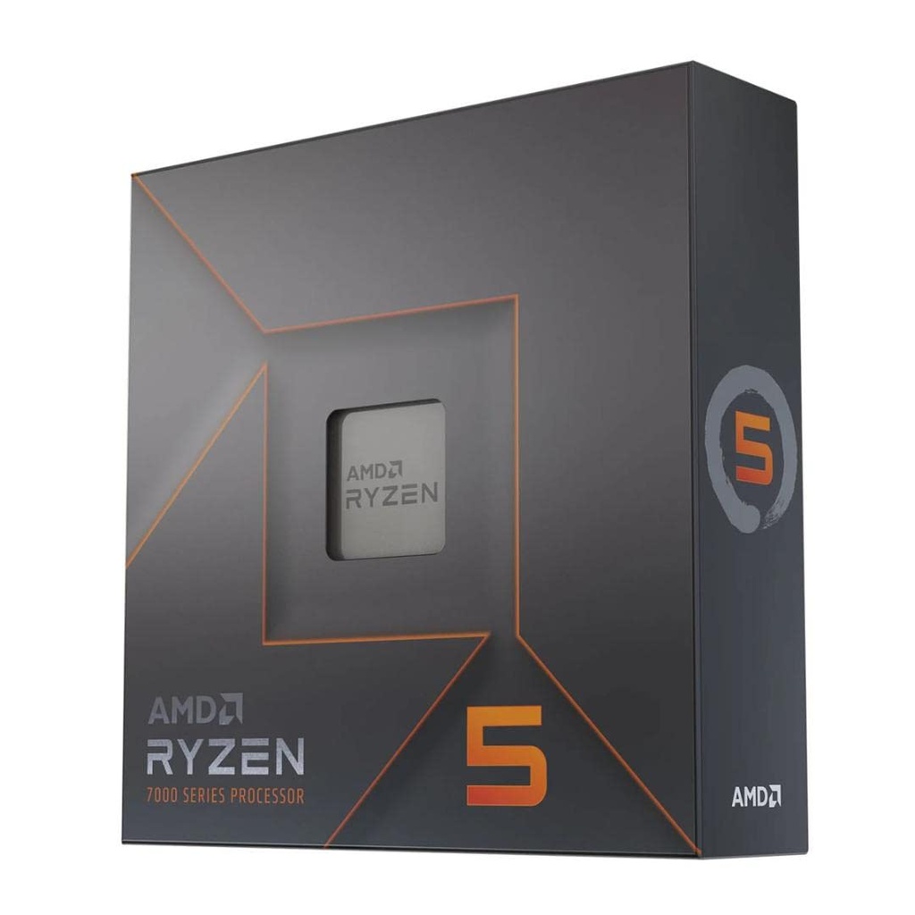 Procesador AMD Ryzen 5 - 7600X - Hasta 5.3 GHz - 6 núcleos y 12 hilos Desbloqueados (AM5)