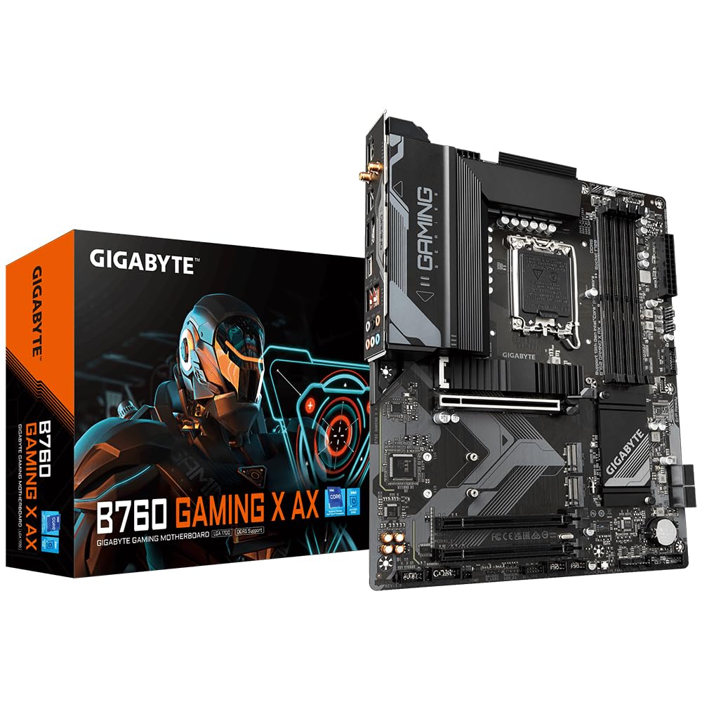Tarjeta madre GIGABYTE B760 GAMING X AX LGA 1700 WiFi