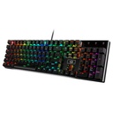 Teclado Redragon Mecanico Devarajas K556 - RGB LED, base de aluminio, 104 teclas estándar