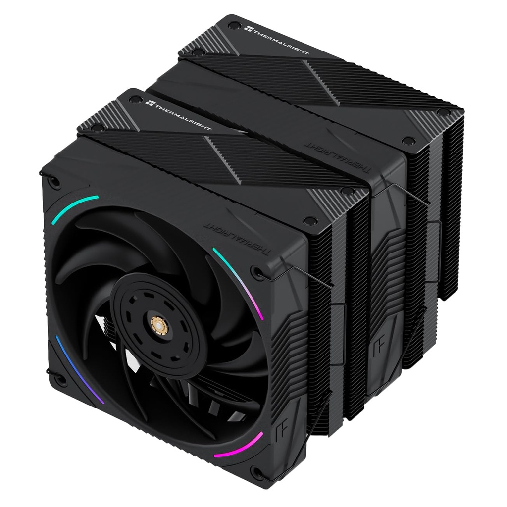 Thermalright Phantom Spirit 120 EVO - Enfriador de CPU, ventilador dual TL-K12 PWM, 7 tubos de calor de refrigeración de CPU, con velocidad de 2150 RPM, para AMD AM4 AM5/Intel
