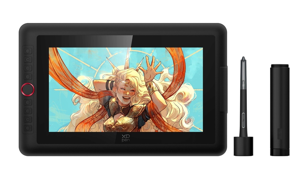 XPPen - Tableta de dibujo mejorada Artist13.3 Pro V2 con pantalla, 16384 Pen Pressure X3