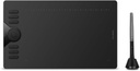 Huion HS610 Graphics Drawing Tablet with Touch Ring and 28 Express Keys, Battery-Free Stylus, 8192 Pressure Sensitivity