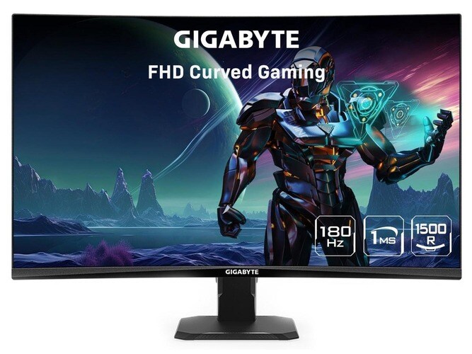Monitor Gamer GIGABYTE GS27FC - 27&quot; Full HD VA - 180Hz 1ms - HDR Ready