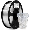 GIANTARM Filamento de ácido poliláctico transparente, carrete de 1.75mm de PLA transparente de 1kg (2.2lbs), filamento para impresora 3D con embalaje al vacío color Pla 