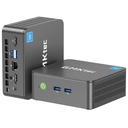 GMKtec Mini PC Procesador Intel N95 (Turbo 3.4GHz) 8GB DDR4 256GB SSD Computadora de escritorio 4K Dual HDMI Display/3x USB3.2/WiFi 5 BT5.0/RJ45 Ethernet Nucbox G3S 