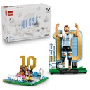 LEGO Editions Lionel Messi - Juego de coleccionista, juguete de construcción para niños, coleccionable de fútbol, decoración deportiva para niños y niñas, a partir de 12 años
