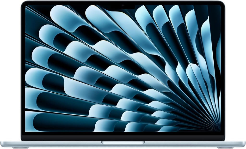 Apple Laptop MacBook Air 2025 de 13 pulgadas con chip M4: diseñada para Apple Intelligence, pantalla de retina líquida de 13.6 pulgadas, memoria unificada de 16 GB, almacenamiento SSD de 512 GB,