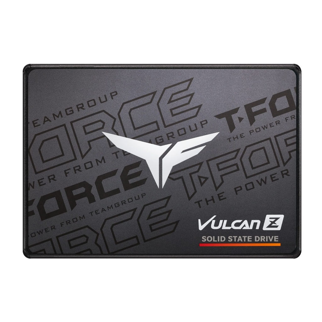 TEAMGROUP T-Force Vulcan Z SATA III T253TZ001T0C101 - SSD interna de 1 TB, almacenamiento en caché SLC, 3D NAND TLC, 2.5 pulgadas (velocidad de lectura/escritura de hasta 550/500 MB/s) 