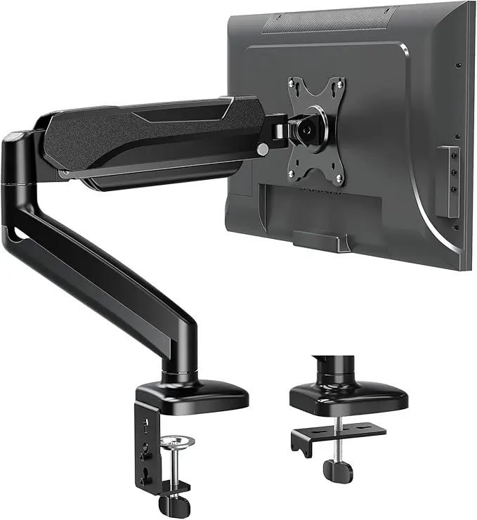 Base Para Monitor MOUNTUP a GAS Para Monitor 17" a 32" - Hasta 8Kg - MU0004 (BLACK)