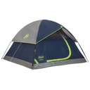 Coleman Sundome tienda de campaña con mosca de lluvia, tienda de campaña para 2 personas se instala en 10 minutos, refugio resistente a la intemperie para camping, festivales, patio trasero