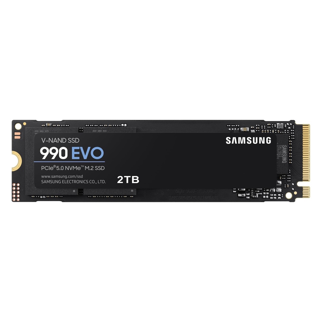 Disco SSD SAMSUNG 990 evo 2TB M.2 2280 PCIe 4.0 -  Lectura de hasta 5,000 MB/s