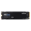 Disco SSD SAMSUNG 990 evo 2TB M.2 2280 PCIe 4.0 -  Lectura de hasta 5,000 MB/s