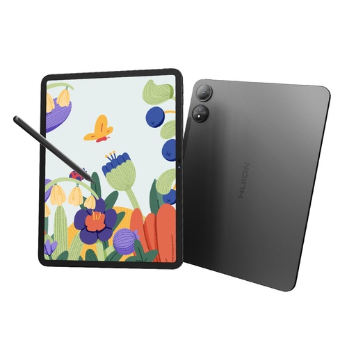 [TDG-00012934] HUION Kamvas Slate 13 Tableta de Dibujo Independiente, Pantalla de 12.7 Pulgadas Sin Necesidad de Computadora, Resolución 2K QHD, Tableta de Arte Digital Completamente Laminada con Lápiz H, 8G+256G