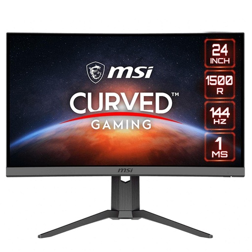 [MNT-00000090] Monitor Curvo MSI Optix G24C6P - 24" Full HD VA - 144Hz 1ms