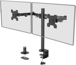 [BM-00000201] Base Doble Ajustable Wali Para 2 Monitores 17&quot; a 27&quot;