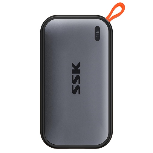 [SSD-00010059] SSK Unidades de estado sólido externas SSD portátiles de 1 TB, hasta 1050 MB/s USB C SSD Disco duro externo USB 3.2 Gen2 para iPhone 15/Pro, Windows, Mac, teléfonos Android y tabletas