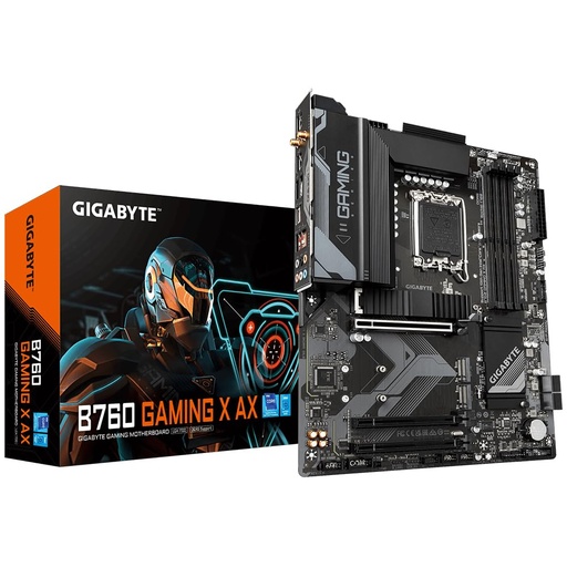 [TJM-00006575] Tarjeta madre GIGABYTE B760 GAMING X AX LGA 1700 WiFi