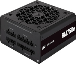 [FP-00005972] Fuente de Poder CORSAIR RM750e, 80+ GOLD 750W - Full Modular - ATX 3.0 &amp; PCIE 5.0 Ready