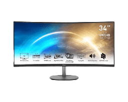 [MNT-00008168] Monitor Curvo MSI PRO MP341CQ - 34&quot; 2K UltraWide 3440x1440p VA - 100Hz