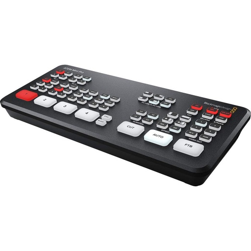 [PR-00100] Blackmagic Design ATEM Mini Pro HDMI - Conmutador para transmisión en directo (SWATEMMINIBPR) 
