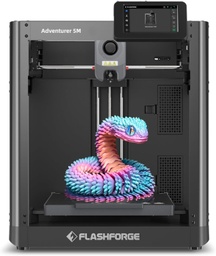 [IM3D-00009035] Impresora 3D FLASHFORGE Adventurer 5M - Nivelación automática, impresión de alta velocidad, extrusora directa de 536.0 °F con boquilla desmontable 3S.