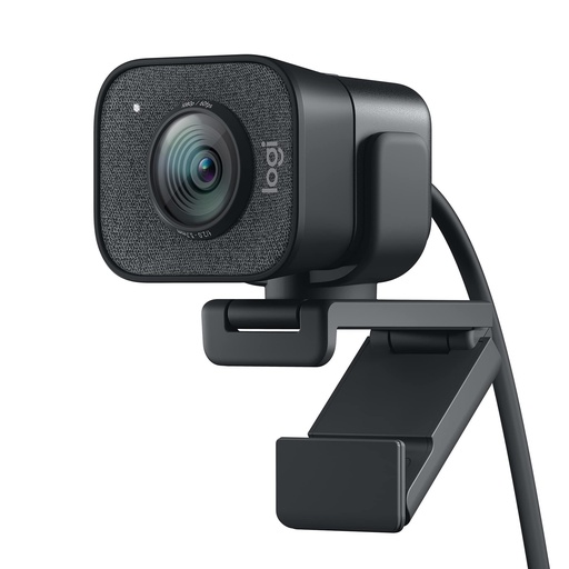 [PR-00106] Logitech StreamCam Premium Webcam para transmisión y creación de contenido, Full HD 1080p a 60 fps, funciona con Microsoft Teams, Google Meet, Zoom, nuevo modo GameChat del Nintendo Switch 2, para PC