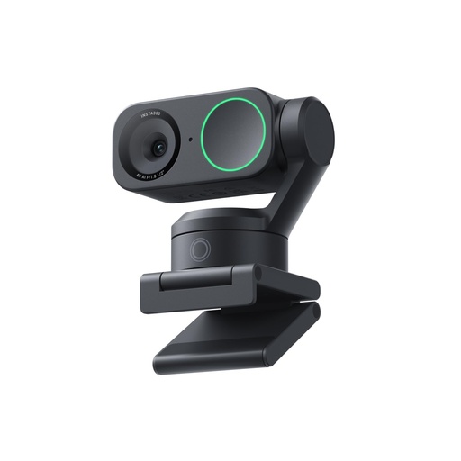[PR-00113] Insta360 Link 2 - Cámara web PTZ 4K para PC/Mac, sensor de 1/2 pulgada, seguimiento AI, HDR, micrófono con cancelación de ruido AI, control de gestos para transmisión, videollamadas, juegos, funciona con Zoom, equipos, Twitch y más