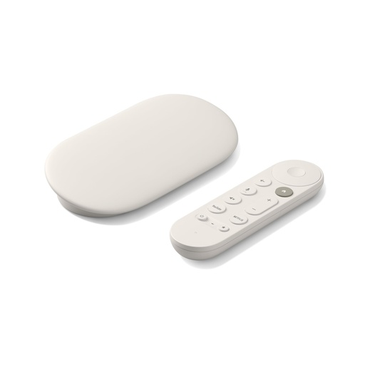 [PR-00115] Google TV Streamer 4K - Entretenimiento de transmisión rápida en tu televisor con control remoto de búsqueda por voz - Mira películas, programas, TV en vivo y Netflix en 4K HDR, control inteligente