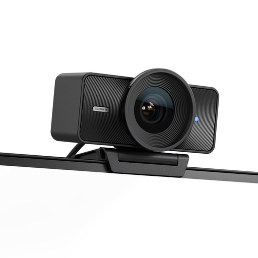 [PR-00119] Elgato Facecam 4K - Webcam de estudio 4K60, control tipo DSLR, efectos cinematográficos, filtros de lente de 49mm, HDR, video sin comprimir, área de enfoque optimizada | USB-C para PC y Mac