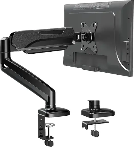 [BM-00005365] Base Para Monitor MOUNTUP a GAS Para Monitor 17" a 32" - Hasta 8Kg - MU0004 (BLACK)