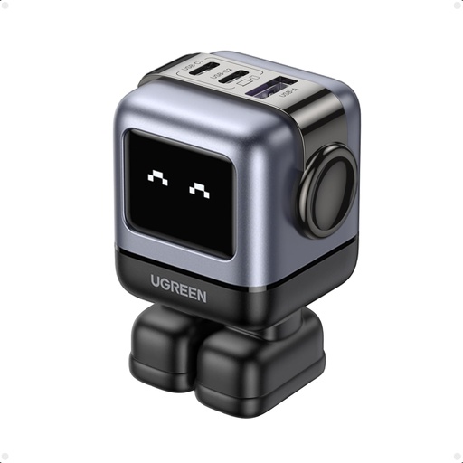 [CAR-00009328] Cargador UGREEN Uno Charger - Hasta 65W GaN - 2x USB TipoC & 1x USB TipoA