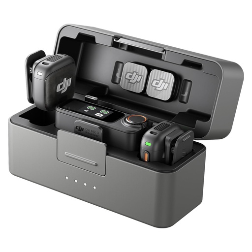 [JONT-00011600] DJI Mic 3 (2 TX + 1 RX + estuche de carga)